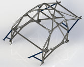 kit de jaula de seguridad Multipoint T45 para PORSCHE Cayman