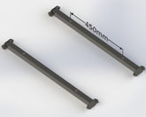 Kit de rieles de asiento FIA y MSUK 25CrM04 XL