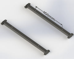 Kit de rieles de asiento FIA y MSUK 25CrM04 XL