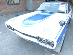 kit de jaula de seguridad T45 histórica FORD Capri Mk1. Cumple con el Anexo K de MS UK