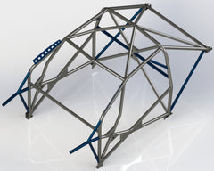 FORD Focus 06> MK2 Multipoint T45 roll cage kit