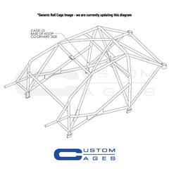 HOLDEN VXR8 Multipoint T45 roll cage kit. MS UK Compliant