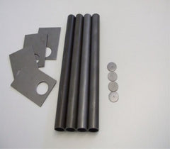 Punto de elevación - 4x (300x3), 4 placas y tapas de extremo