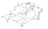 Kit de jaula antivuelco multipunto T45 para MAZDA RX7 MK 3 (FD)