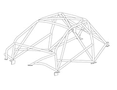 kit de jaula de seguridad Multipoint T45 para MAZDA RX8