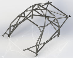 kit de jaula de seguridad multipunto T45 PORSCHE Boxster Challenge certificado por la FIA