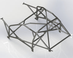 kit de jaula de seguridad Multipoint T45 PORSCHE Boxster certificado por la FIA