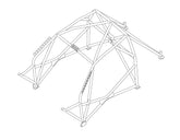 RENAULT Megane MK2 Multipoint T45 roll cage kit