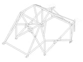 Kit de jaula de seguridad multipunto T45 para SUZUKI Ignis International. Certificado por la FIA
