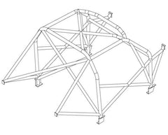 kit de jaula de seguridad Multipoint CDS para SUZUKI Swift MK1 '89-'94