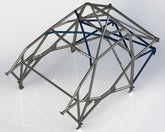 kit de jaula de seguridad multipunto certificada FIA TOYOTA GR Corolla E210 GZEA14 T45