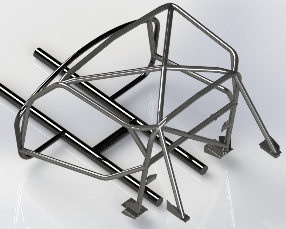 Jaula antivuelco AC Cobra Historic T45 con certificación FIA