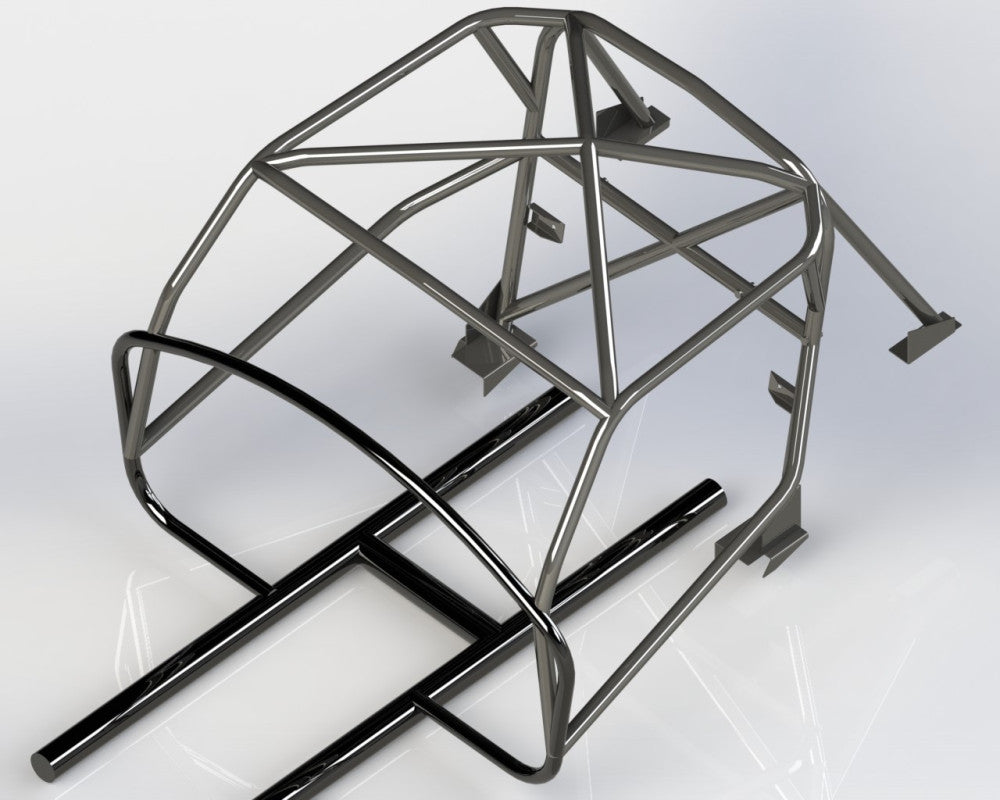 Jaula antivuelco AC Cobra Historic T45 con certificación FIA