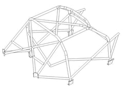 AUDI TT MK1 Multipoint T45 roll cage kit
