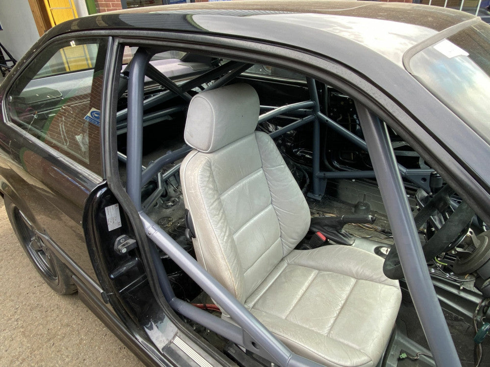 jaula de seguridad CDS atornillada compatible con MS del Reino Unido para BMW E36 + M3 2dr/4dr