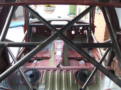 kit de jaula de seguridad multipunto T45 para BMW E46 Compact. Certificado por la FIA