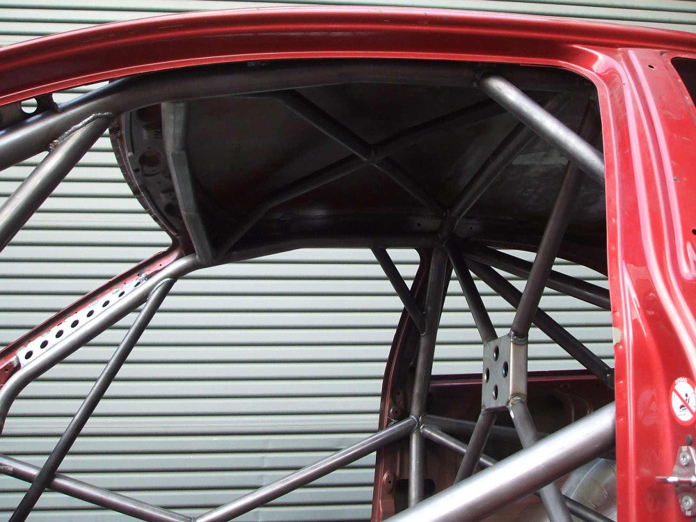 kit de jaula de seguridad multipunto T45 para BMW E46 Compact. Certificado por la FIA