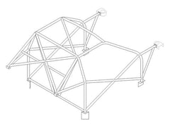 kit de jaula de seguridad Multipunto T45 para BMW M6 E24