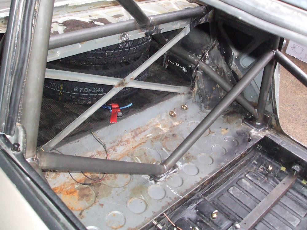 Kit de jaula de seguridad T45 histórico LANCIA Fulvia. Cumple con el Anexo K de MS UK