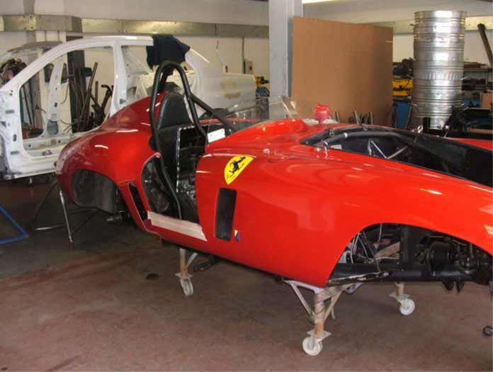 Kit de jaula de seguridad FERRARI Monza Historic T45. Cumple con el Anexo K de MS UK