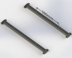 Kit de riel de asiento FIA y MSUK 25CrM04 M