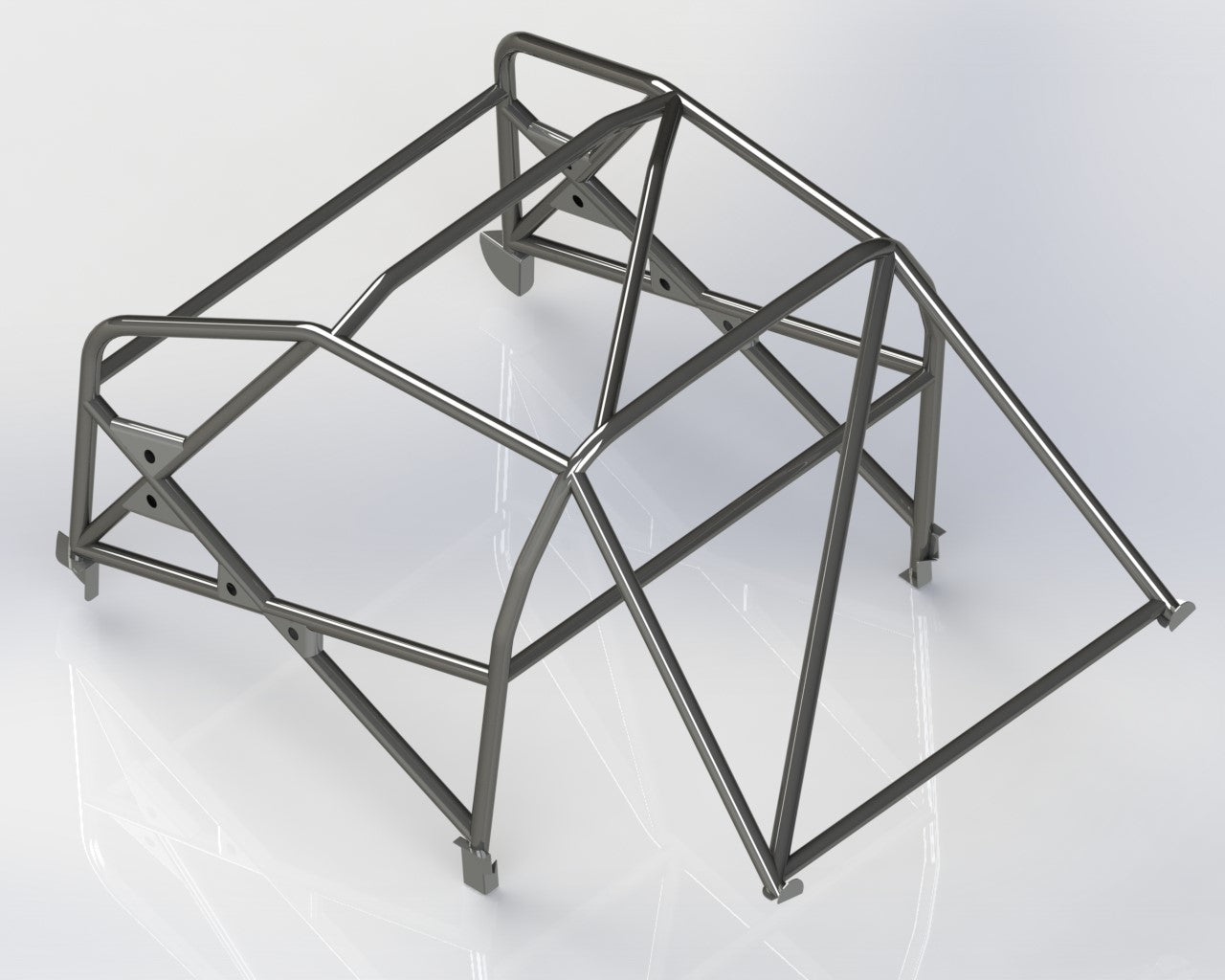 kit de jaula de seguridad CDS de especificación nacional de 6 puntos para FORD Focus >05 Mk1. Cumple con MS UK