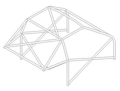 kit de jaula de seguridad Multipoint T45 HONDA CRX