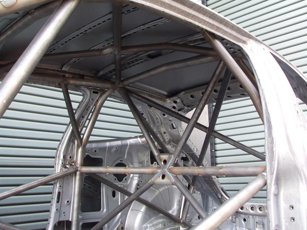 Kit de jaula antivuelco multipunto T45 internacional para Honda Civic Inc. Type R FN2 2007 (Carrera). Certificado por la FIA/MSUK.