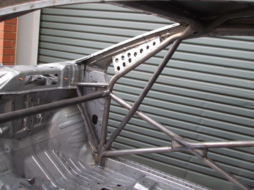 Kit de jaula antivuelco multipunto T45 internacional para Honda Civic Inc. Type R FN2 2007 (Carrera). Certificado por la FIA/MSUK.