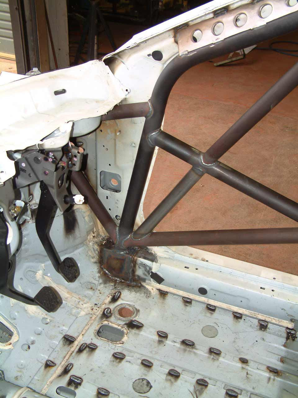 Kit de jaula de seguridad Multipoint T45 HONDA Integra 'R' DC5. Cumple con MS UK