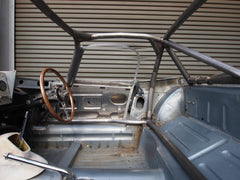 JaGUAR E-Type jaula de seguridad histórica T45. Certificada por FIA/MSUK según el Apéndice K