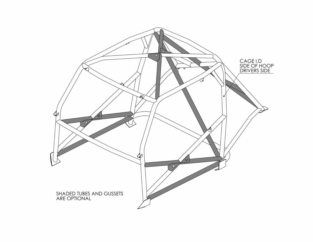 Kit de jaula antivuelco MINI Classic 2022 Historic T45 - Certificado por la FIA/MSUK según el Apéndice K
