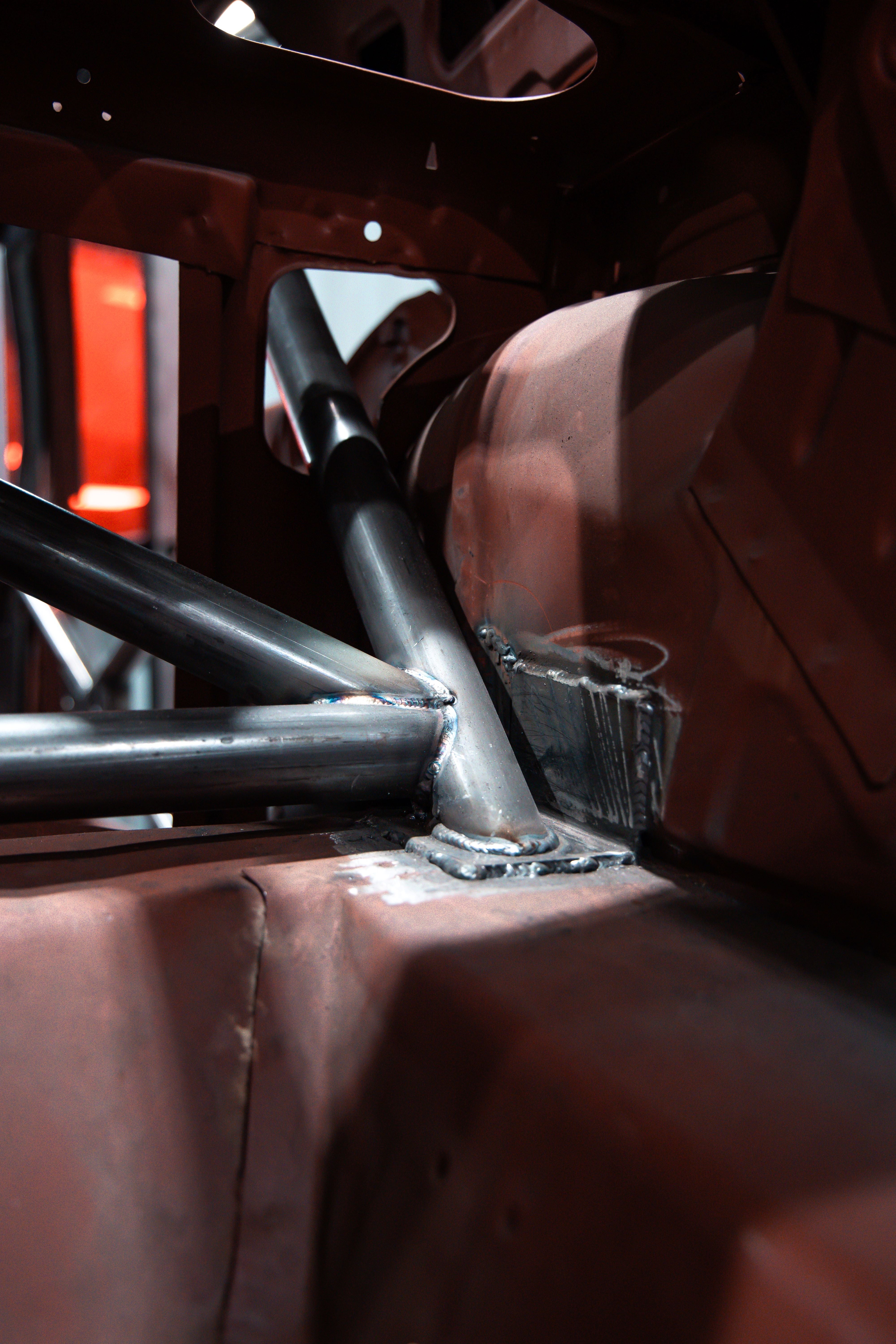 kit de jaula de seguridad FORD Mustang International Historic T45. Certificado por la FIA