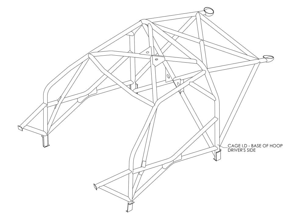 kit de jaula de seguridad multipunto CDS para NISSAN 200SX S14