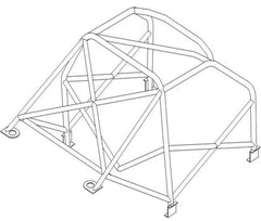 kit de jaula de seguridad Multipoint T45 para NISSAN Skyline R33
