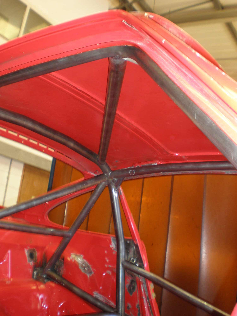 Kit de jaula de rodillo T45 para barra de puerta recta histórica PORSCHE 911. Cumple con MS UK según el Apéndice K