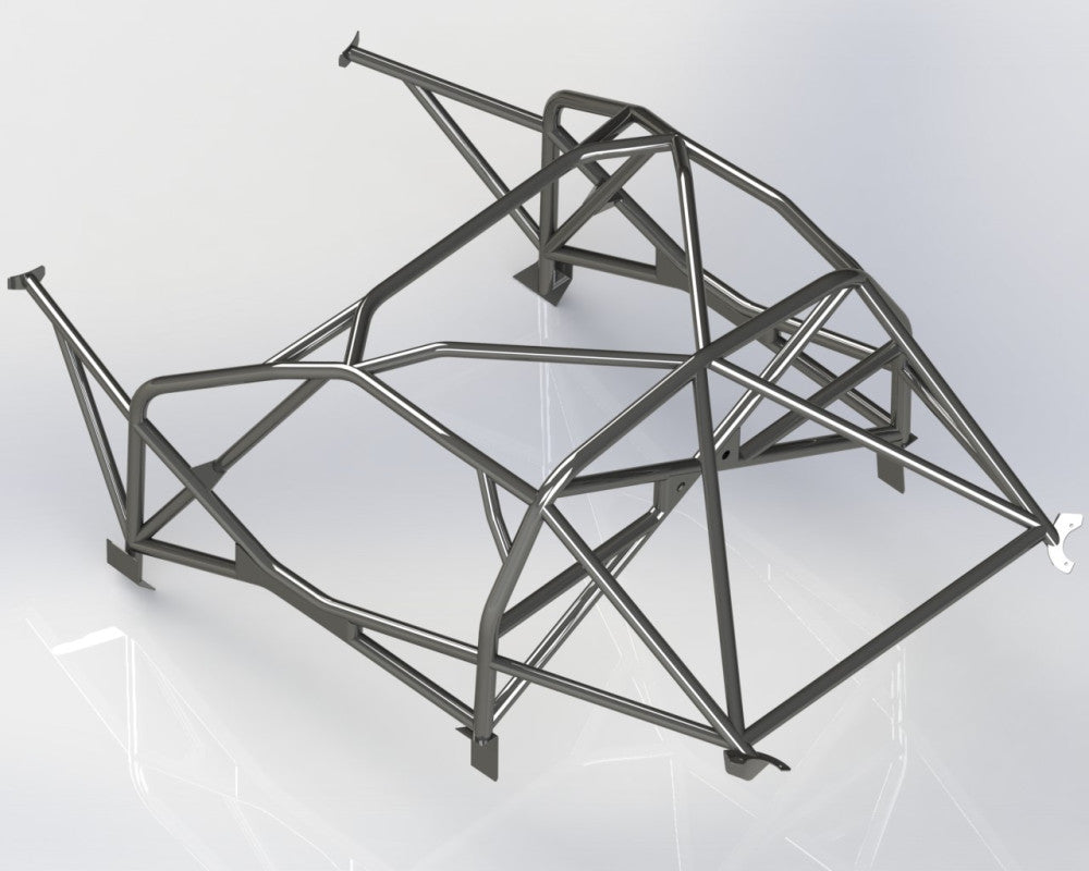 kit de jaula de seguridad multipunto T45 PORSCHE Boxster Challenge certificado por la FIA
