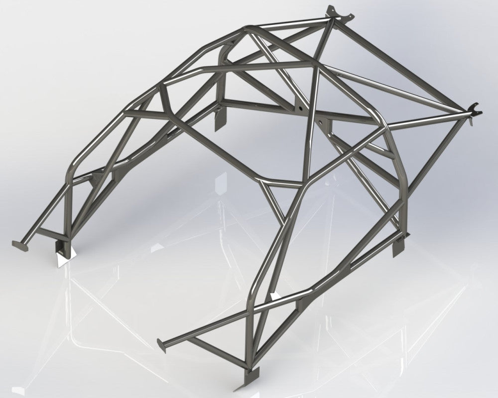 kit de jaula de seguridad multipunto T45 PORSCHE Boxster Challenge certificado por la FIA