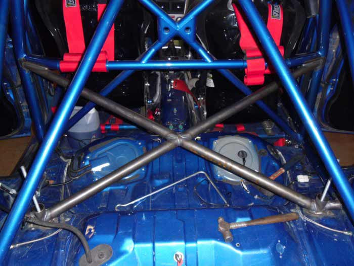 jaula de seguridad CDS atornillada SUBARU Impreza GDB conforme a MSUK