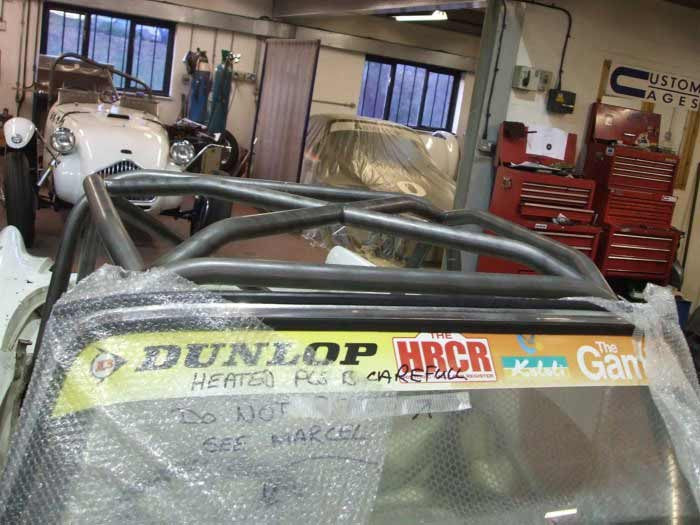 kit de jaula de seguridad SUNBEAM Tiger Historic T45. Cumple con el Anexo K de MS UK