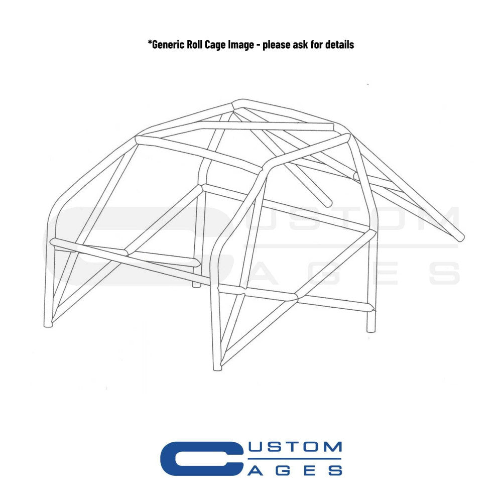 Kit de jaula antivuelco CDS nacional de 6 puntos para Volkswagen Lupo. Cumple con la normativa MS UK.