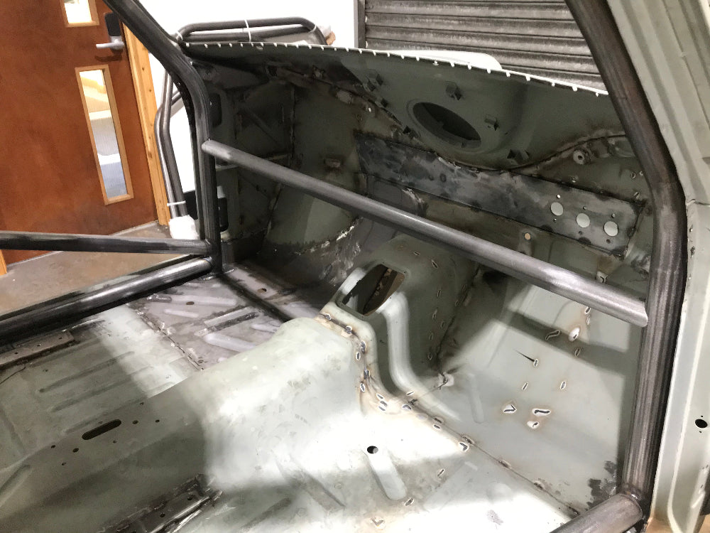 kit de jaula de seguridad T45 para FORD Lotus Cortina MK1 Histórico Internacional. Certificado FIA / MSUK